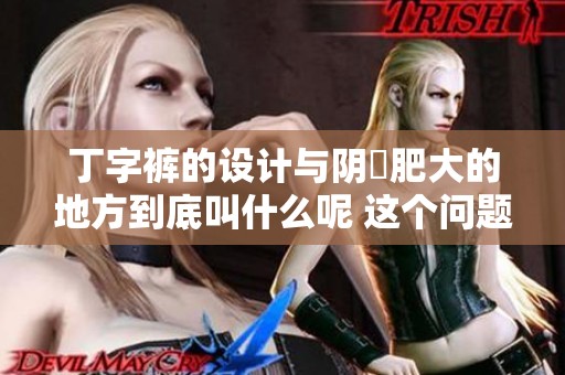 丁字裤的设计与阴脣肥大的地方到底叫什么呢 这个问题值得讨论和探索