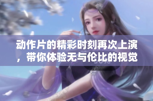 动作片的精彩时刻再次上演，带你体验无与伦比的视觉盛宴！