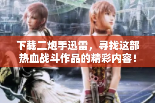 下载二炮手迅雷，寻找这部热血战斗作品的精彩内容！