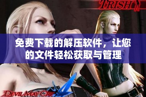 免费下载的解压软件，让您的文件轻松获取与管理