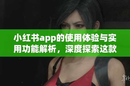 小红书app的使用体验与实用功能解析，深度探索这款热门应用的魅力所在