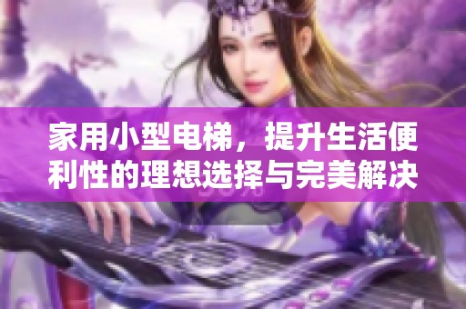 家用小型电梯，提升生活便利性的理想选择与完美解决方案