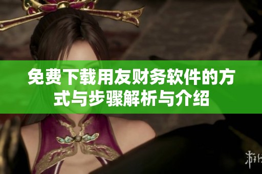 免费下载用友财务软件的方式与步骤解析与介绍