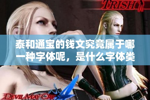 泰和通宝的钱文究竟属于哪一种字体呢，是什么字体类型呢