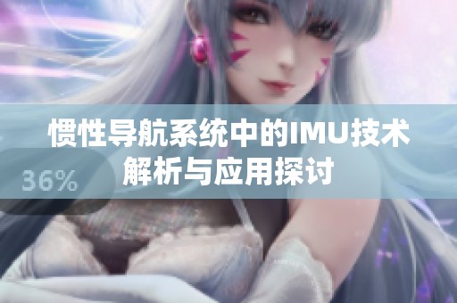 惯性导航系统中的IMU技术解析与应用探讨
