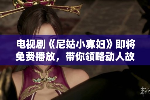 电视剧《尼姑小寡妇》即将免费播放，带你领略动人故事与感人情节
