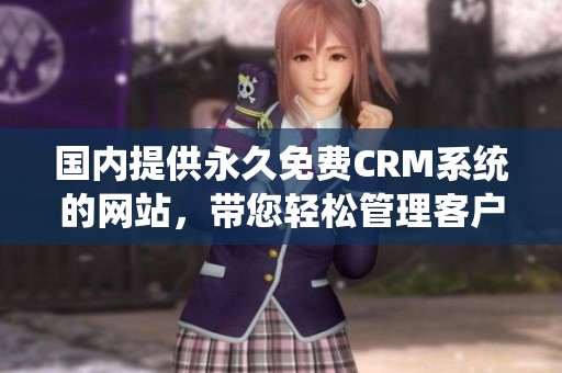 国内提供永久免费CRM系统的网站，带您轻松管理客户资源与关系。