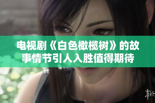 电视剧《白色橄榄树》的故事情节引人入胜值得期待