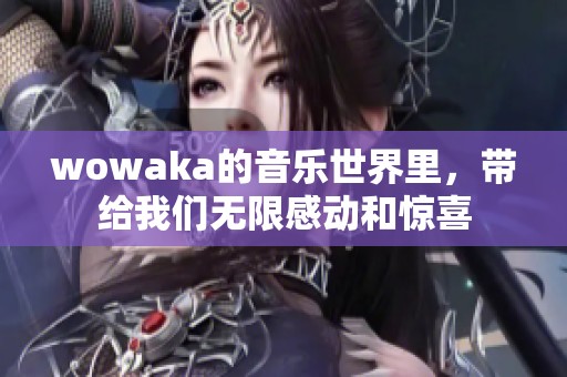 wowaka的音乐世界里，带给我们无限感动和惊喜
