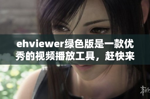 ehviewer绿色版是一款优秀的视频播放工具，赶快来体验一下吧