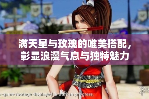 满天星与玫瑰的唯美搭配，彰显浪漫气息与独特魅力