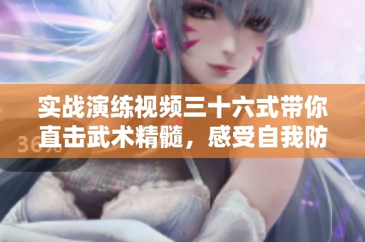 实战演练视频三十六式带你直击武术精髓，感受自我防卫的魅力与技巧