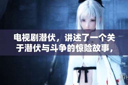 电视剧潜伏，讲述了一个关于潜伏与斗争的惊险故事，扣人心弦。